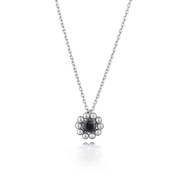 Lumoava Daisy riipus musta L56238160000 - Hopeakorut - L56238160000 - 1