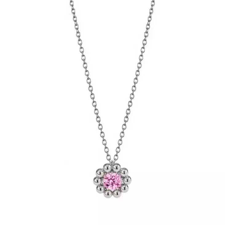 Lumoava Daisy riipus pinkki L56228150000 - Hopeakorut - L56228150000 - 1