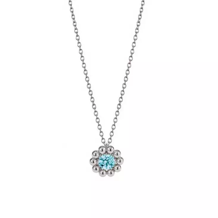 Lumoava Daisy riipus sininen L56228140000 - Hopeakorut - L56228140000 - 1