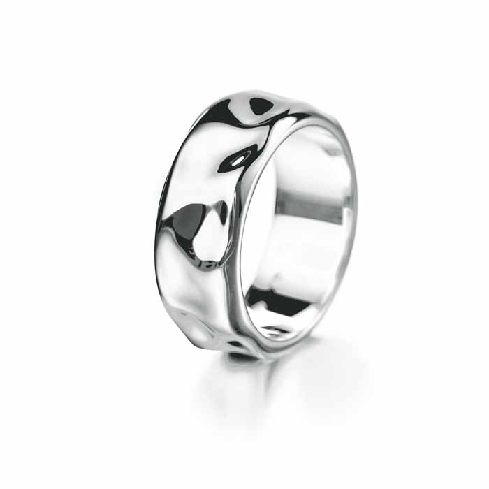 Lumoava Hunaja Hopeasormus 7,3 mm 523900000 - Hopeasormukset - 523900150 - 1