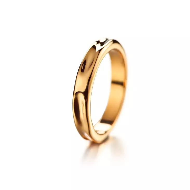 Lumoava Hunaja kihlasormus 4,8 mm 724900000 - Keltakultasormukset - 724900150 - 1