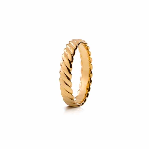 Lumoava Toivo kultasormus 5 mm L72210210000 - Keltakultasormukset - L72210210150 - 1