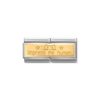 Nomination Classic Impress Me Human Tuplapala - Muotikorut - 03071020 - 2