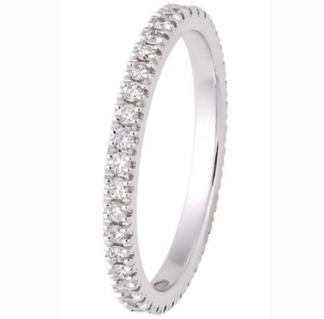 ROMANSSI Timanttisormus yht. 0,39ct W/SI - Koru outlet - DF232-039-170 - 1