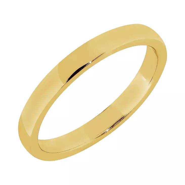 Sandberg Aamurusko kihlasormus 2,4 mm E-150 - Keltakultasormukset - E-150-150 - 1