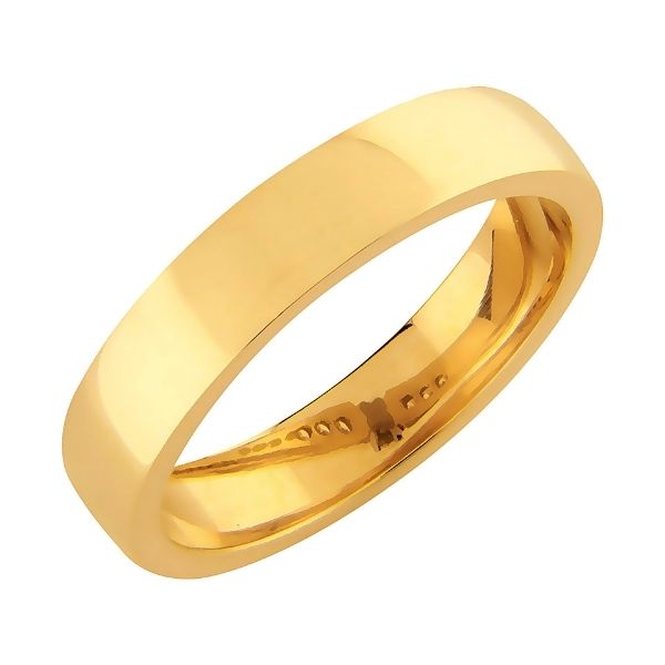 Sandberg Aamurusko kihlasormus 3,8 mm E-530 - Keltakultasormukset - E-530-150 - 2