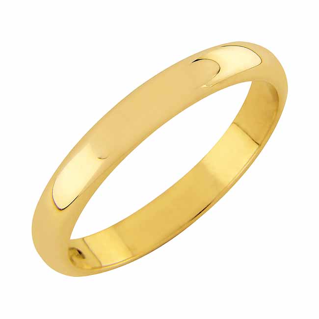 Sandberg Aamurusko kihlasormus 3 mm E-320 - Keltakultasormukset - E-320-170 - 1