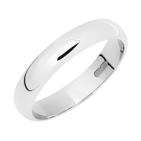 Sandberg Aamurusko kihlasormus 4 mm E-430w - Valkokultasormukset - E-430w-160 - 2