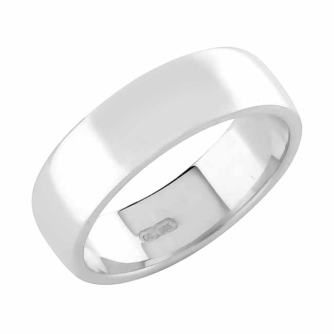 Sandberg Aamurusko kihlasormus 6 mm E-650w - Valkokultasormukset - E-650w-150 - 1