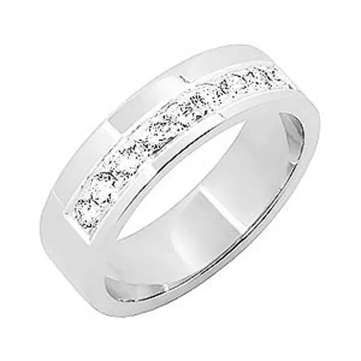 Sandberg E-269w 0,30 ct - Valkokultasormukset - E-269w-150 - 1