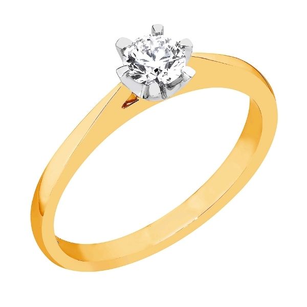 Sandberg Kastepisara 0,23ct V-360 - Solitaire sormukset - V-360-150 - 1