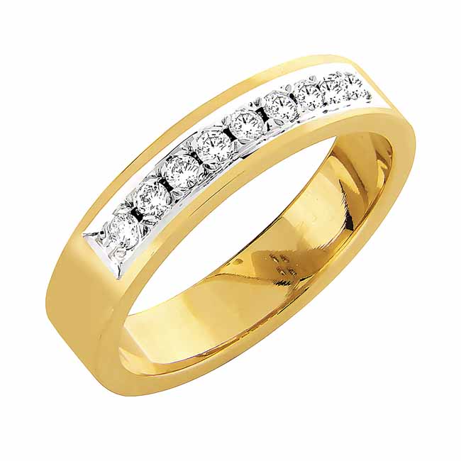 Sandberg Kuunsilta timanttisormus 0,17 ct K-149 - Rivitimanttisormukset - K-149-14K-150 - 1