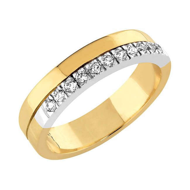 Sandberg Myötätuuli Timanttisormus M-65 0,15 ct - Rivitimanttisormukset - M-65-150 - 1