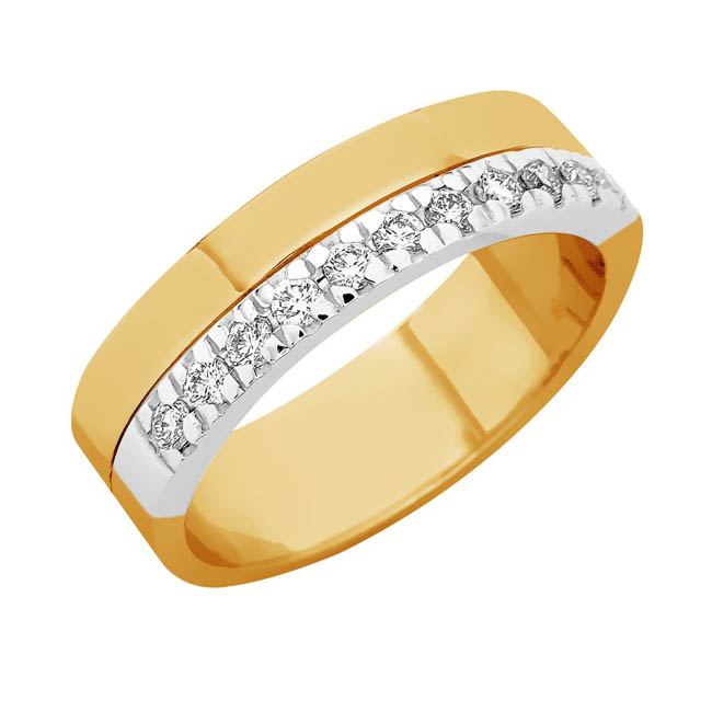 Sandberg Myötätuuli Timanttisormus M-66 0,27 ct - Rivitimanttisormukset - M-66-150 - 1