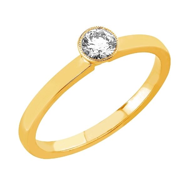 Sandberg Suvituuli timanttisormus V-119k 0,24ct - Solitaire sormukset - V-119k-150 - 2