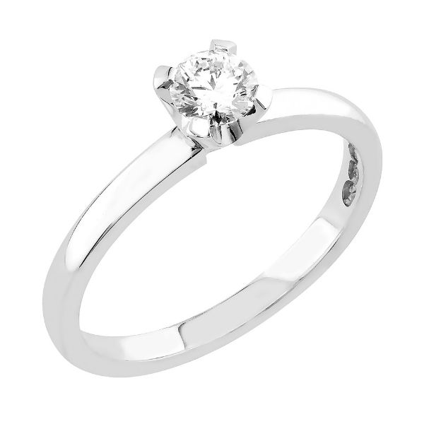 Sandberg Taivaanranta timanttisormus V-41w 0,23ct - Solitaire sormukset - V-41w-023-150 - 1