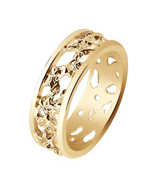 Tammi Jewellery Puro sormus 7 mm G10095 - Keltakultasormukset - G10095-150 - 1