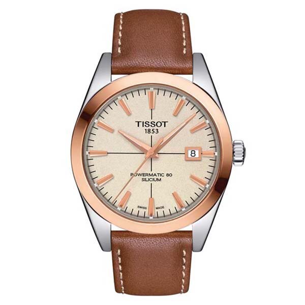 Tissot Gentleman Powermatic 80 Silicium Solid 18K T9274074626100 - Kellot tyypin mukaan - T9274074626100 - 1