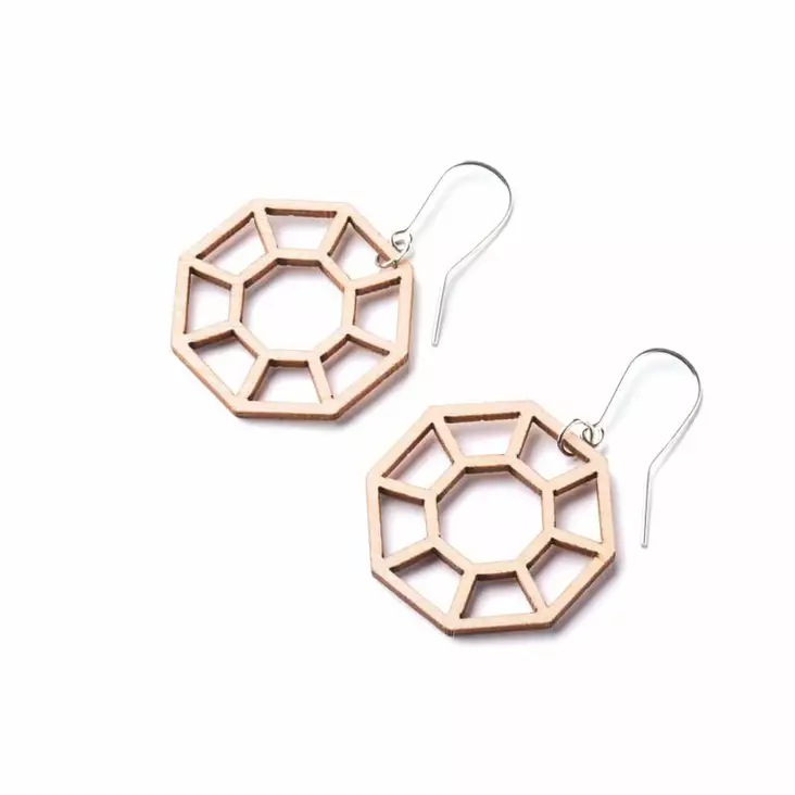 Valona Octagon 1 korvakorut - Puukorut - 27830 - 1