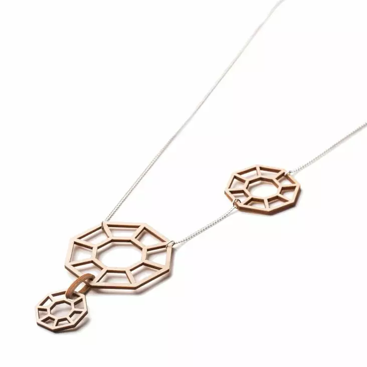 Valona Octagon 3 riipus - Puukorut - 27810 - 1