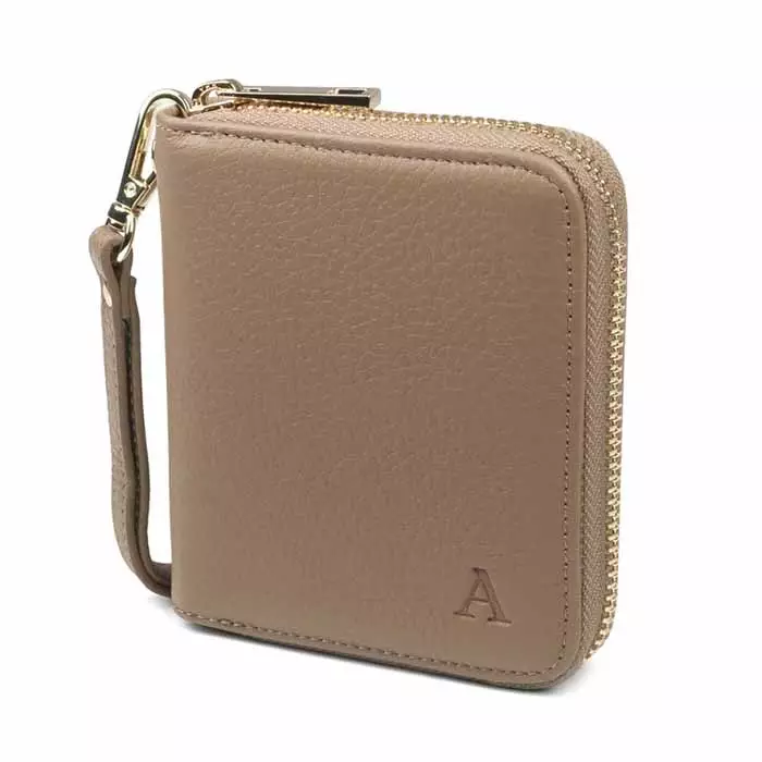 Aarni Mini Clutch-lompakko hiekka/kulta - Laukut - 6430066272730 - 1