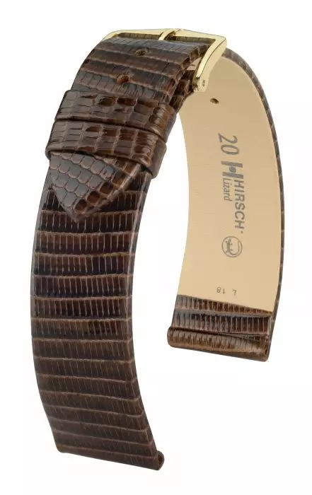 Hirsch Lizard nahkaranneke M 10 mm - Kellon rannekkeet - 01766110-1-10 - 1