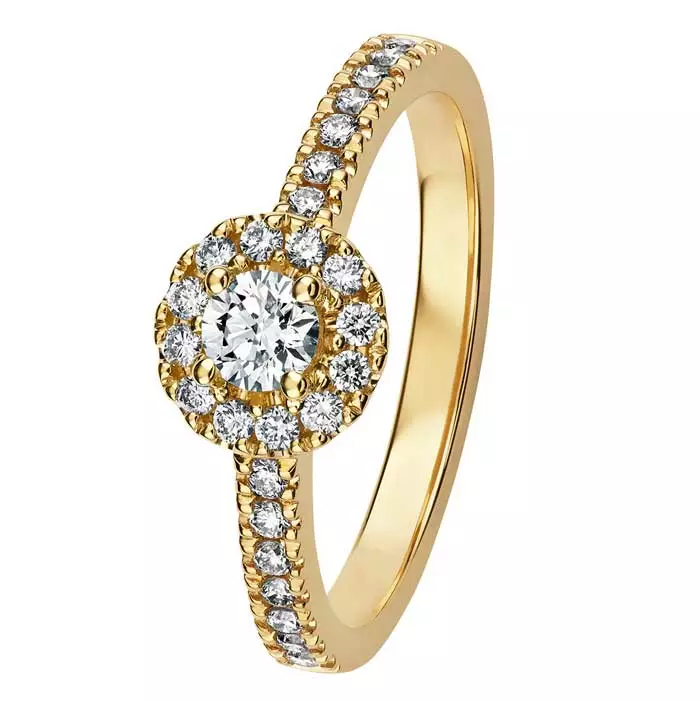 Kohinoor Valerie Timanttisormus 033-264-44 - Halosormukset - 033-264-44-150 - 1