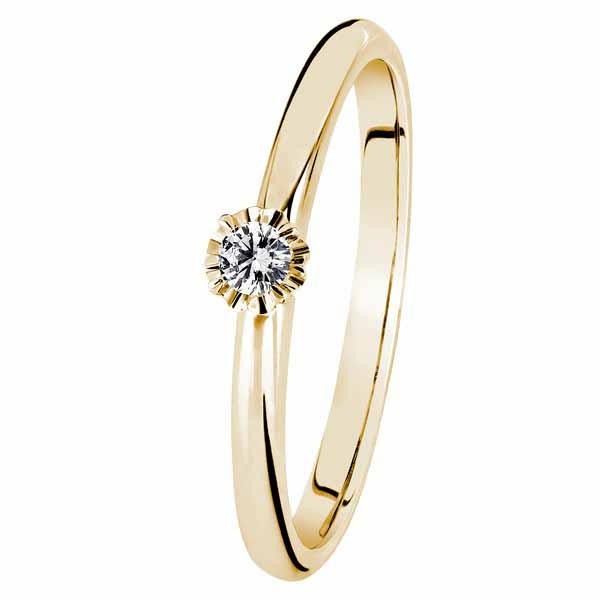 Kohinoor Vega timanttisormus 033-445-05 - Solitaire sormukset - 033-445-05-160 - 1