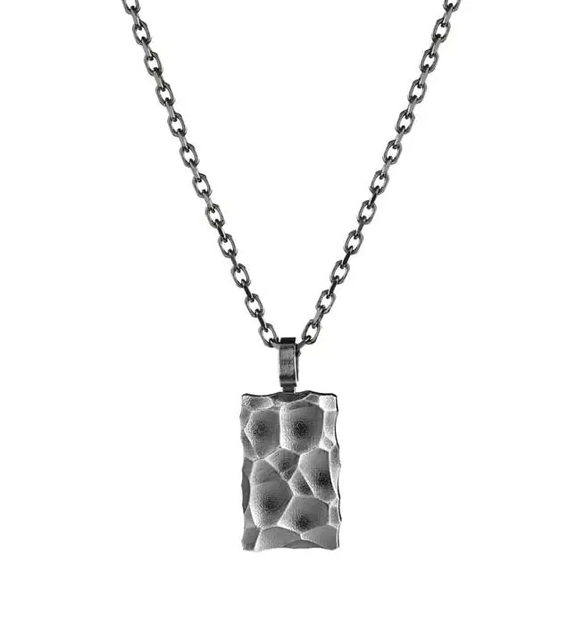 Lempikoru Vuolu Mini Riipus Tummennettu - Hopeakorut - 4252700500 - 1