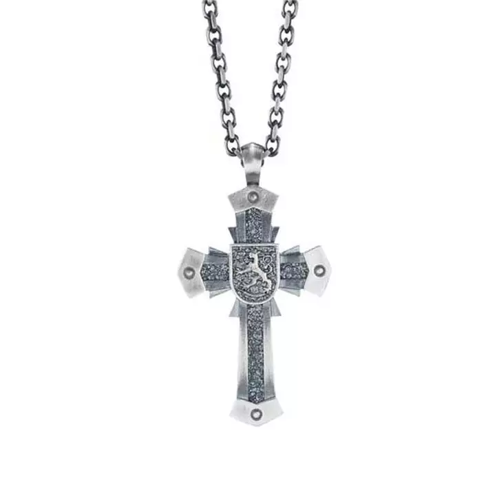 Lumoava 1917 ristiriipus iso L50209010000 - Hopeakorut - L50209010000 - 1