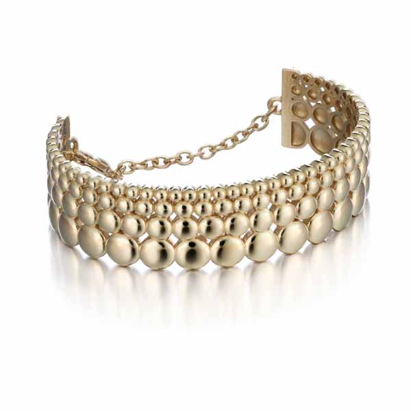 Lumoava Aika rannekoru kullattu - Hopeakorut - L63244200590 - 1