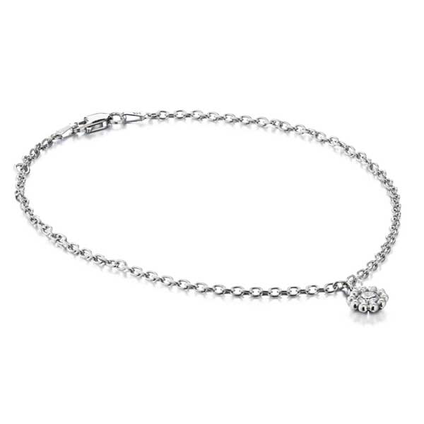 Lumoava Daisy nilkkakoru L59248100000 - Hopeakorut - L59248100000 - 1