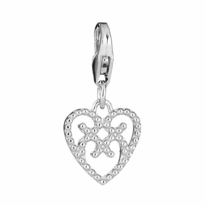 Lumoava Helmi Sydän Charm L51254100000 - Hopeakorut - L51254100000 - 1