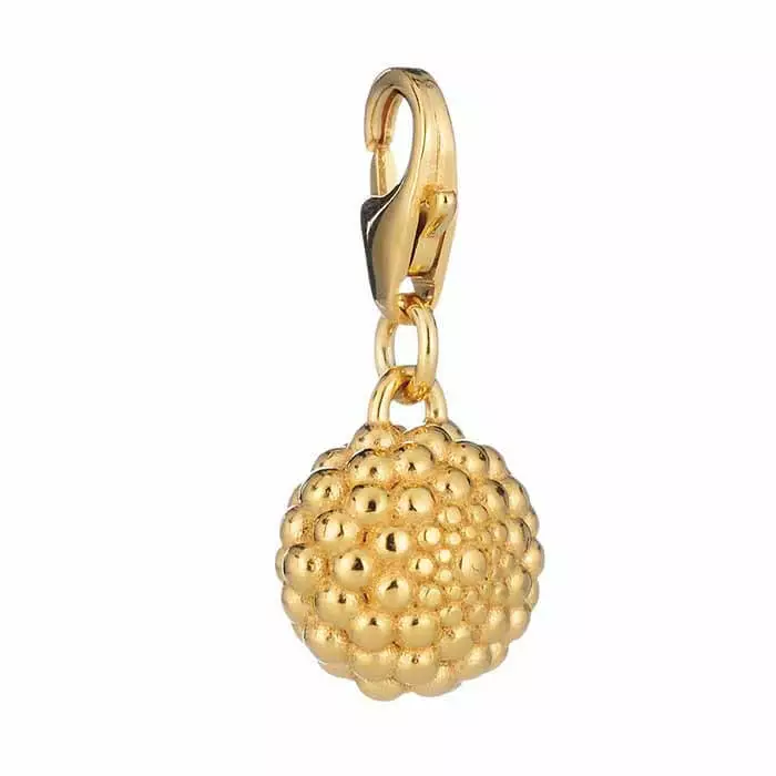 Lumoava Hilla Charm kullattu L61257700000 - Hopeakorut - L61257700000 - 1