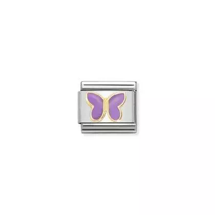 Nomination Classic Lilac Butterfly - Muotikorut - 03028560 - 1