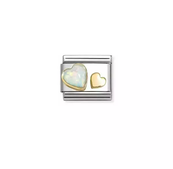 Nomination Classic Opal Sydän - Muotikorut - 03052010 - 1