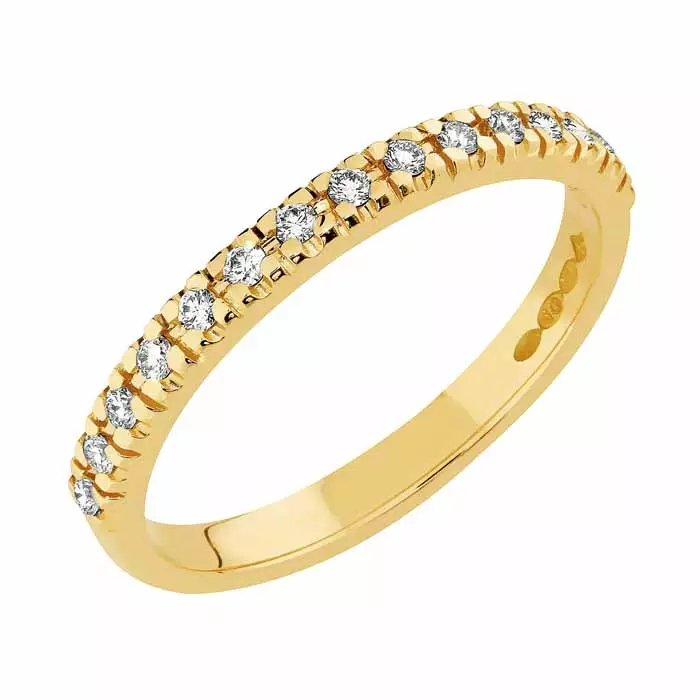 Sandberg Toivomuslähde V-720k 0,15ct - Rivitimanttisormukset - V-720K-150 - 1