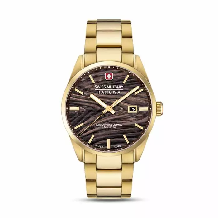 Swiss Military Hanowa Golden Beech - Swiss Military Hanowa miesten kellot - SMWGH0006010 - 1