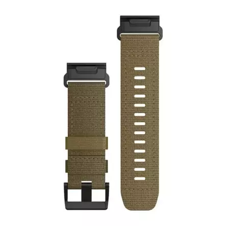 Garmin QuickFit 26mm nailonranneke vaalean ruskea 010-13010-11 - Garmin rannekkeet - 010-13010-11 - 2