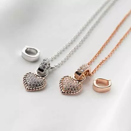 Marmara Sterling hopeinen avattava riipuslenkki - Hopeakorut - KE701 - 2