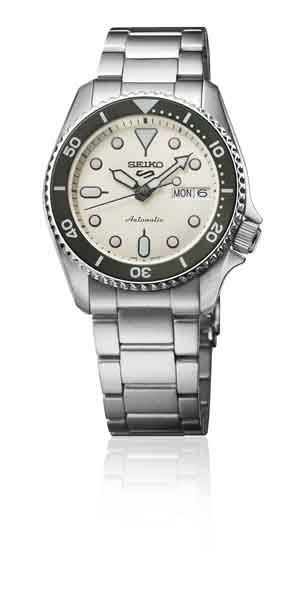Seiko 5 Sports Automatic SKX Sports Style Mid-Size SRPK31K1 - Seiko 5 Sports miesten rannekello - SRPK31K1 - 2