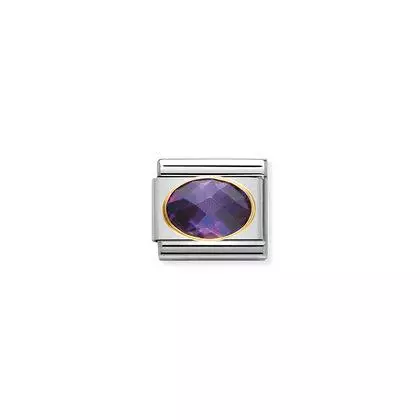 Nomination Classic Oval Zirkonia Violetti - Muotikorut - 030601001 - 3