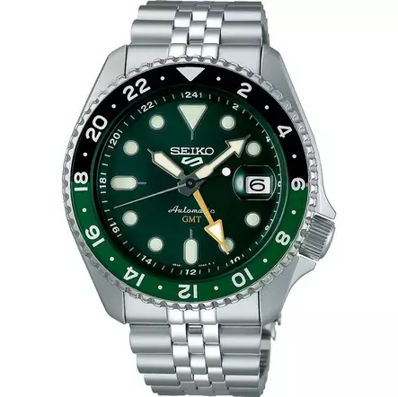 Seiko 5 Sports Automatic GMT SSK035K1 - Seiko 5 Sports miesten rannekello - SSK035K1 - 1