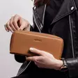 Aarni Clutch-lompakko hirvennahka konjakki/kulta - Lompakot ja korttikotelot - 6430066271221 - 4