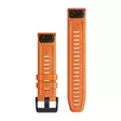 Garmin QuickFit 22mm silikoniranneke oranssi 010-12863-01 - Garmin rannekkeet - 010-12863-01 - 2
