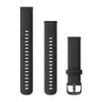 Garmin Quick Release 18mm silikoniranneke musta 010-12932-01 - Garmin rannekkeet - 010-12932-01 - 1