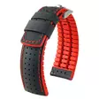 Hirsch Robby nahkaranneke musta L - Kellon rannekkeet - 0912094050-4-21 - 1
