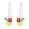 Roikkuvat hopeakorvakorut ananas - Hopeakorut - HME541 - 1