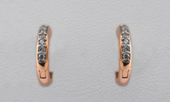 C.Granit Timanttikorvakorut Renkaat 05169-1 - Timanttikorut - 05169-1 - 1