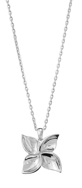 Finnfeelings Star Flower Riipus FFR2354-1 - Hopeakorut - FFR2354-1 - 1